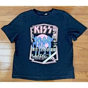 H&M 2020 KISS T-Shirt Destroyer 78 Japan Tour Women Size Small S Rock Concert